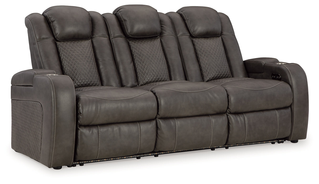 Fyne-Dyme 3-Piece Sofa, Loveseat and Recliner (Power Reclining Sofa, Power Reclining Loveseat with Console, Power Recliner)
