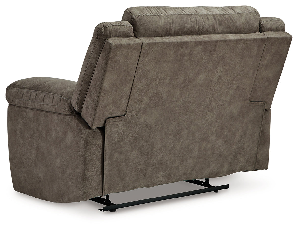 Laresview Oversized Recliner (Color: Fossil)