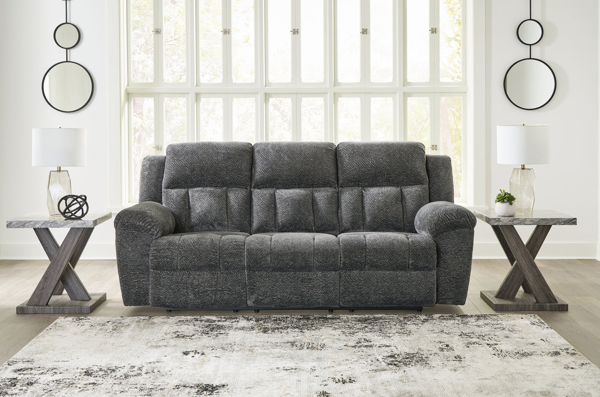 Frohn Reclining Sofa (Color: Graphite)