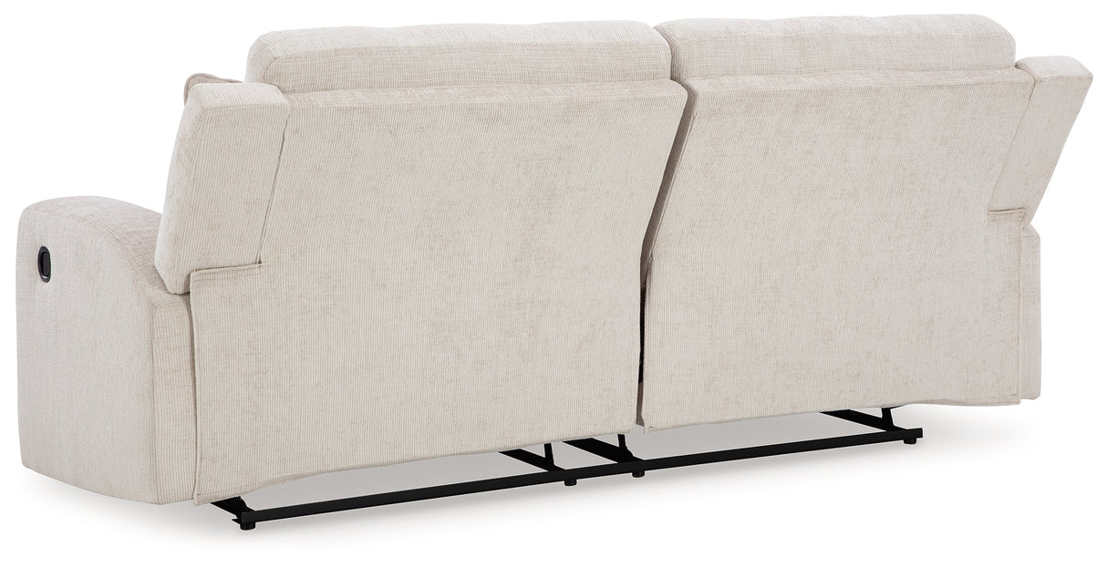 Danum Reclining Sofa (Color: Stone)