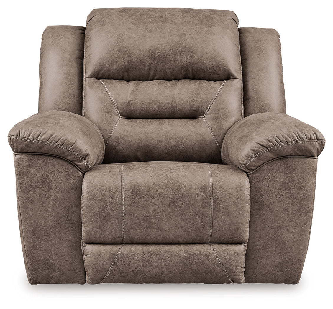Stoneland Power Recliner (Color: Fossil)