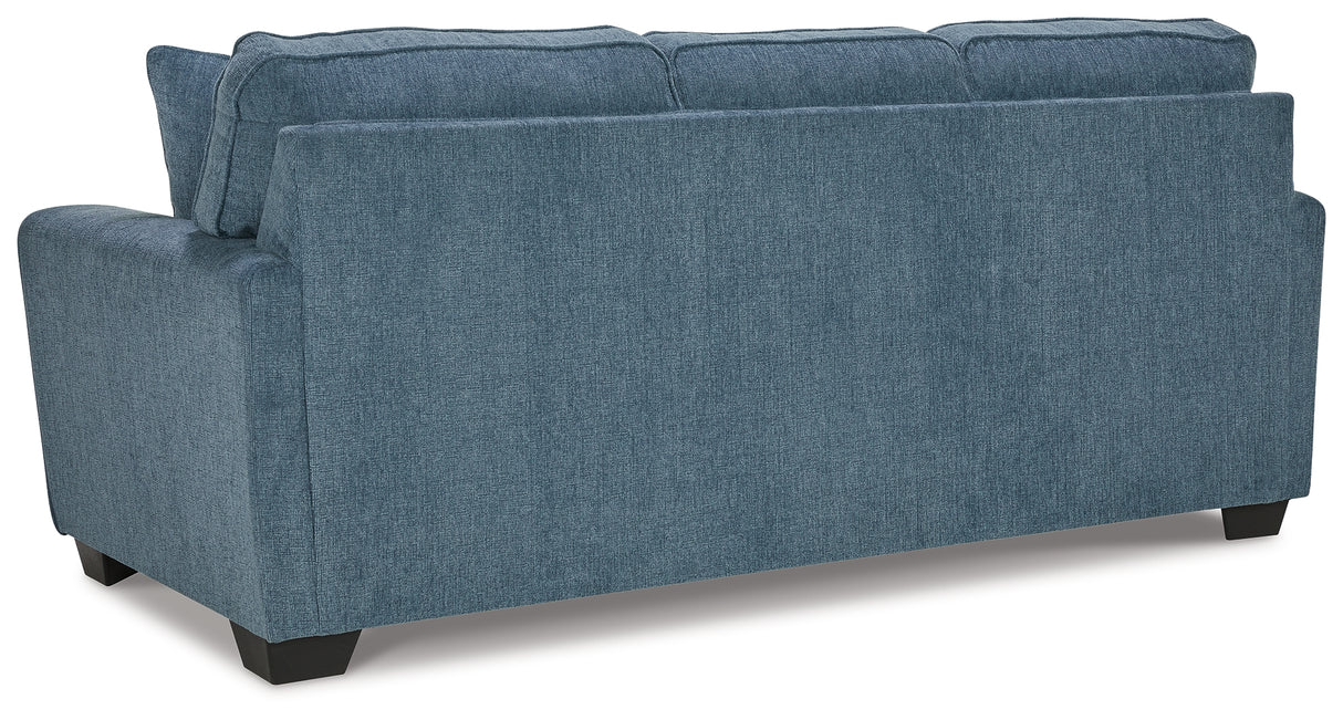 Cashton Sofa (Color: Blue)
