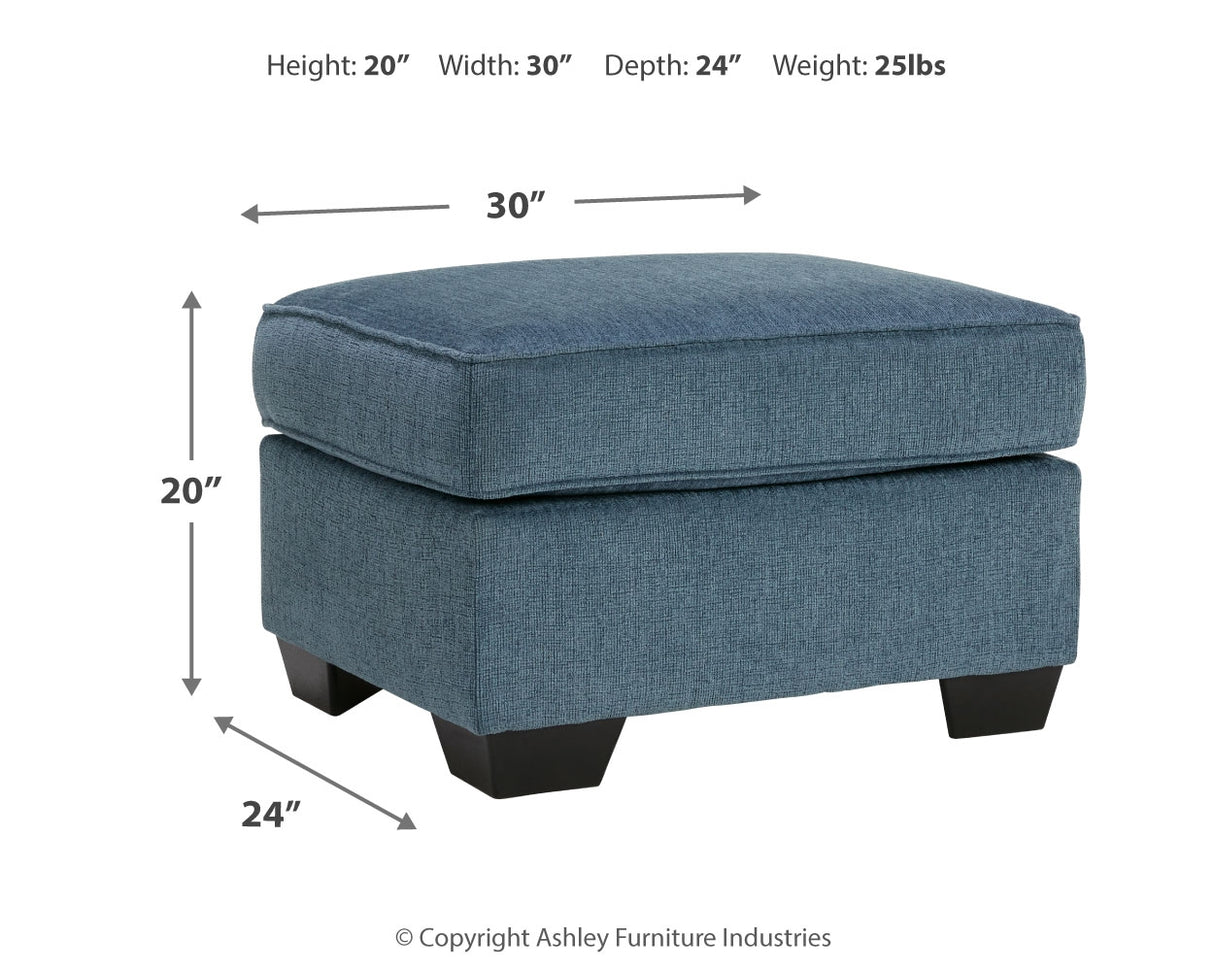 Cashton 2-Piece Chair and Ottoman (Chair, Ottoman)