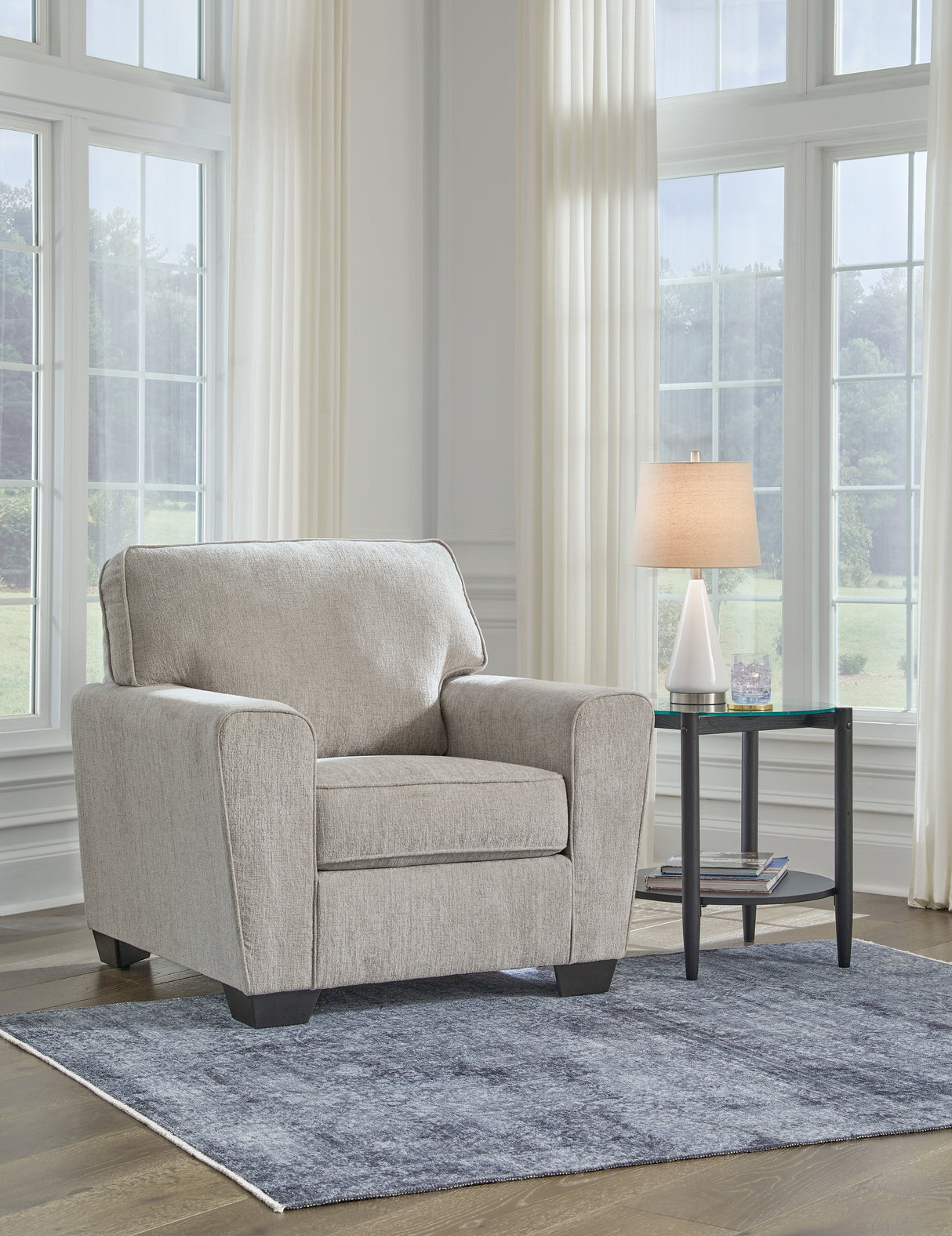 Cashton 2-Piece Chair and Ottoman (Chair, Ottoman)