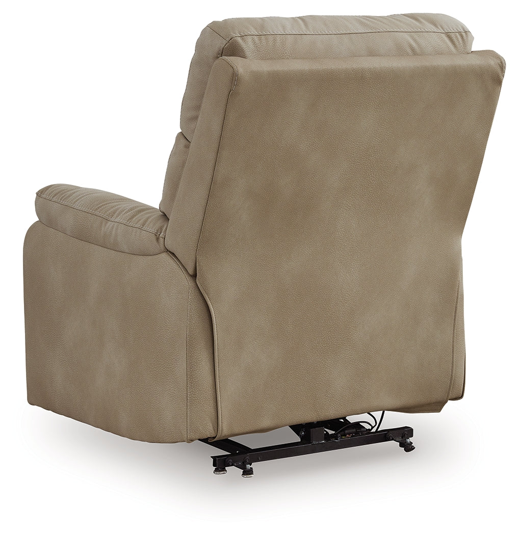 Next-Gen Durapella Power Lift Recliner (Color: Sand)