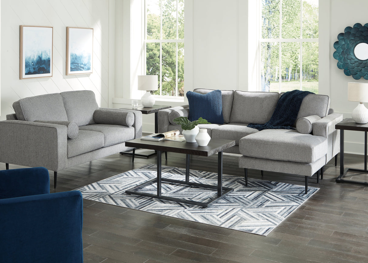 Hazela 2-Piece Sofa Chaise and Loveseat
