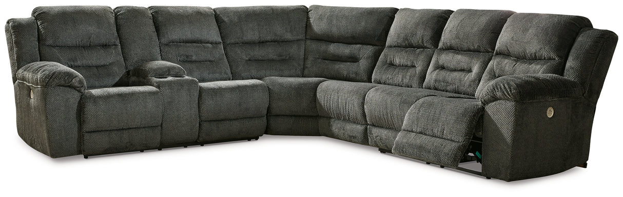 Nettington 3-Piece Power Reclining Sectional (Configuration: 4-Piece (Nettington Left-Arm Facing Power Reclining Loveseat with Console, Nettington Armless Chair, Nettington Right-Arm Facing Power Reclining Loveseat, Nettington Wedge))