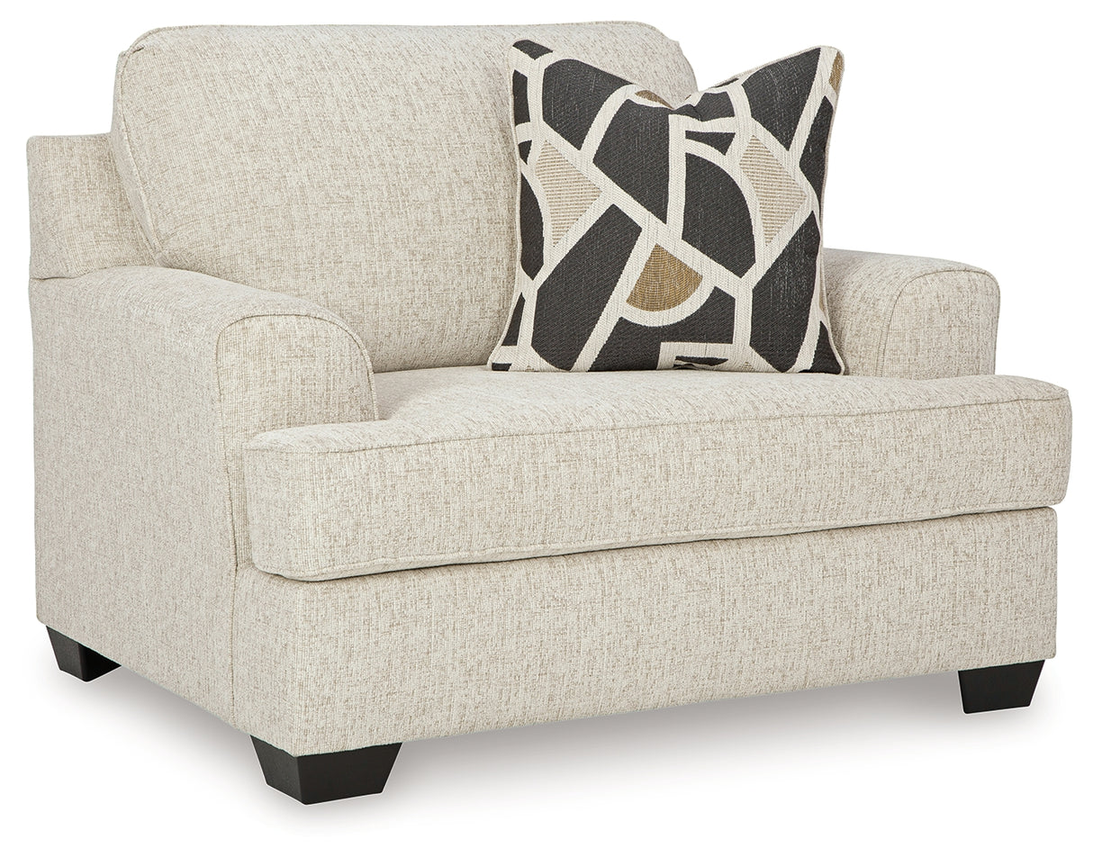 Heartcort 4-Piece Sofa, Loveseat, Chair and Ottoman (Sofa, Loveseat, Oversized Chair, Ottoman)