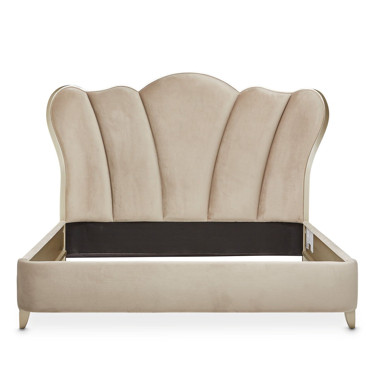 Villa Cherie - Channel Tufted Bed