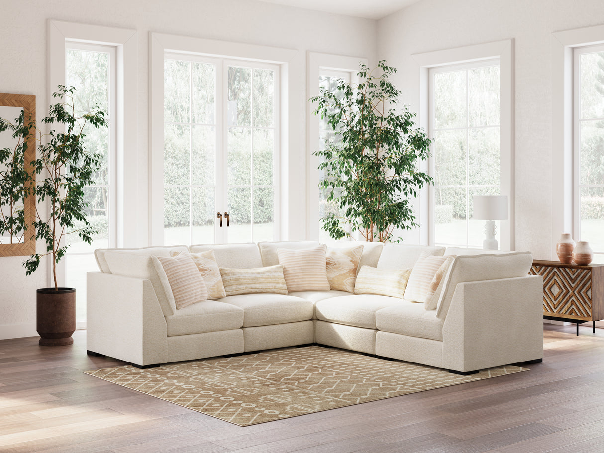 Donelson Creek 6-Piece Sectional (Configuration: 5-Piece (Donelson Creek Armless Chair, Donelson Creek Armless Chair, Donelson Creek Left-Arm/Right-Arm Facing Corner Chair, Donelson Creek Left-Arm/Right-Arm Facing Corner Chair, Donelson Creek Left-Arm/Right-Arm Facing Corner Chair))