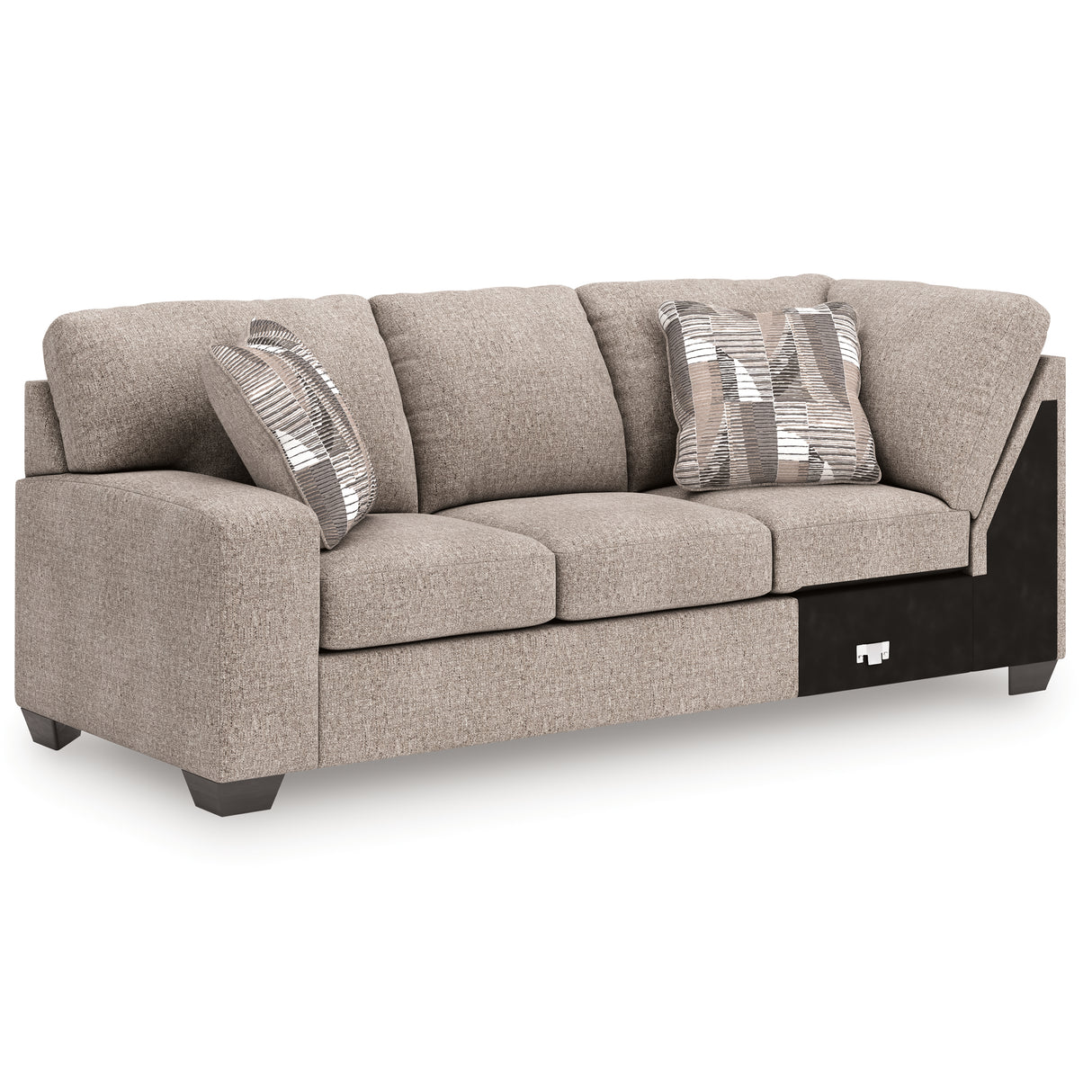 Newellen 3-Piece Sleeper Sectional with Chaise (Color: Hemp)