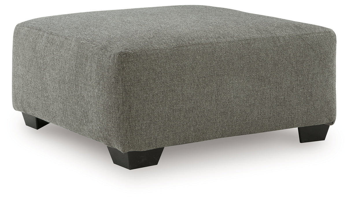 Newellen Oversized Accent Ottoman (Color: Greystone)