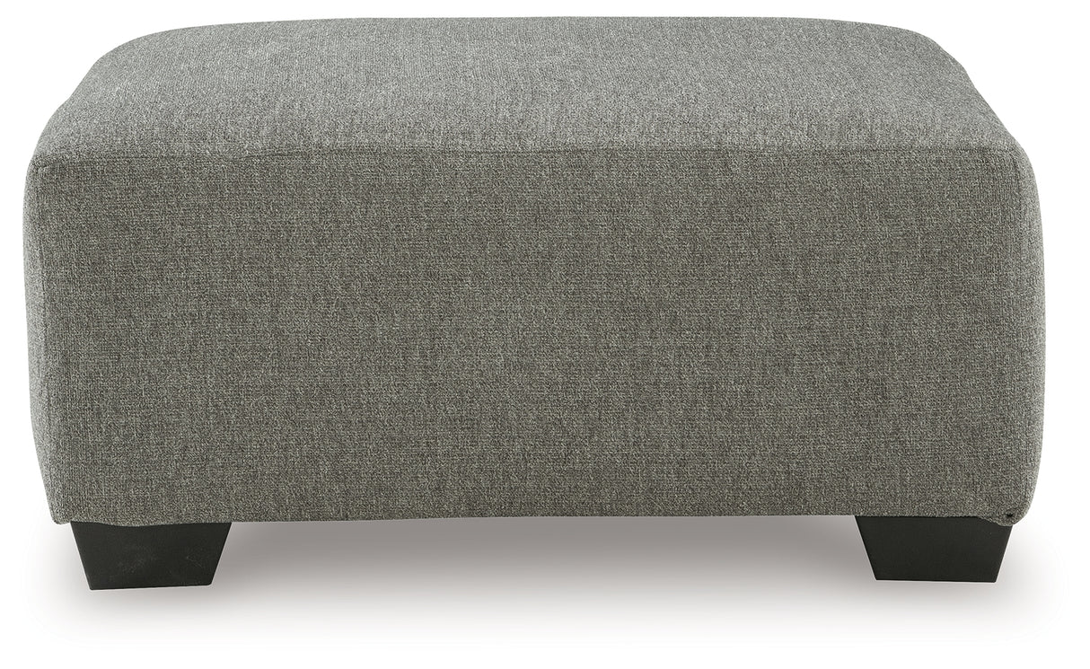 Newellen Oversized Accent Ottoman (Color: Greystone)