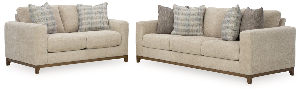 Parklynn 2-Piece Sofa and Loveseat (Sofa, Loveseat)