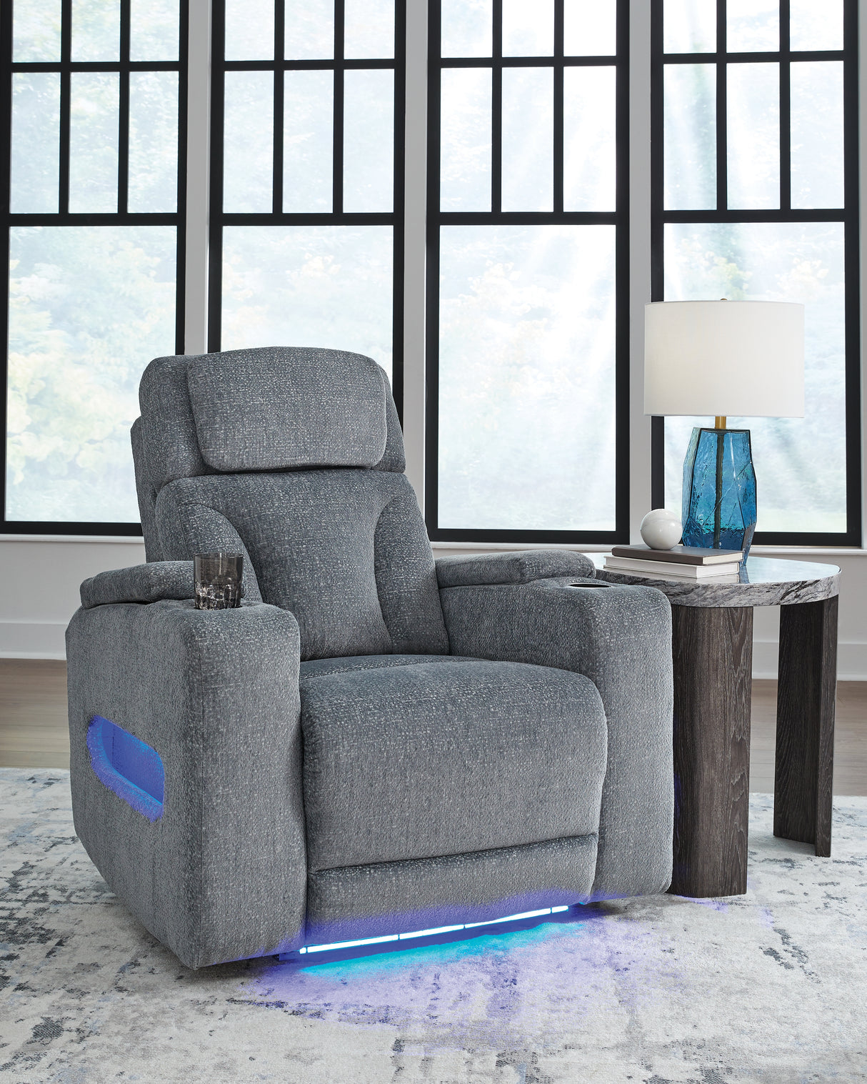 Studio Cave Power Reclining Loveseat and Power Recliner