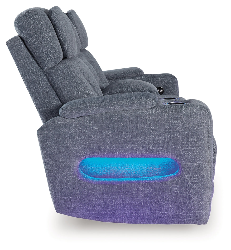 Studio Cave Power Reclining Loveseat and Power Recliner