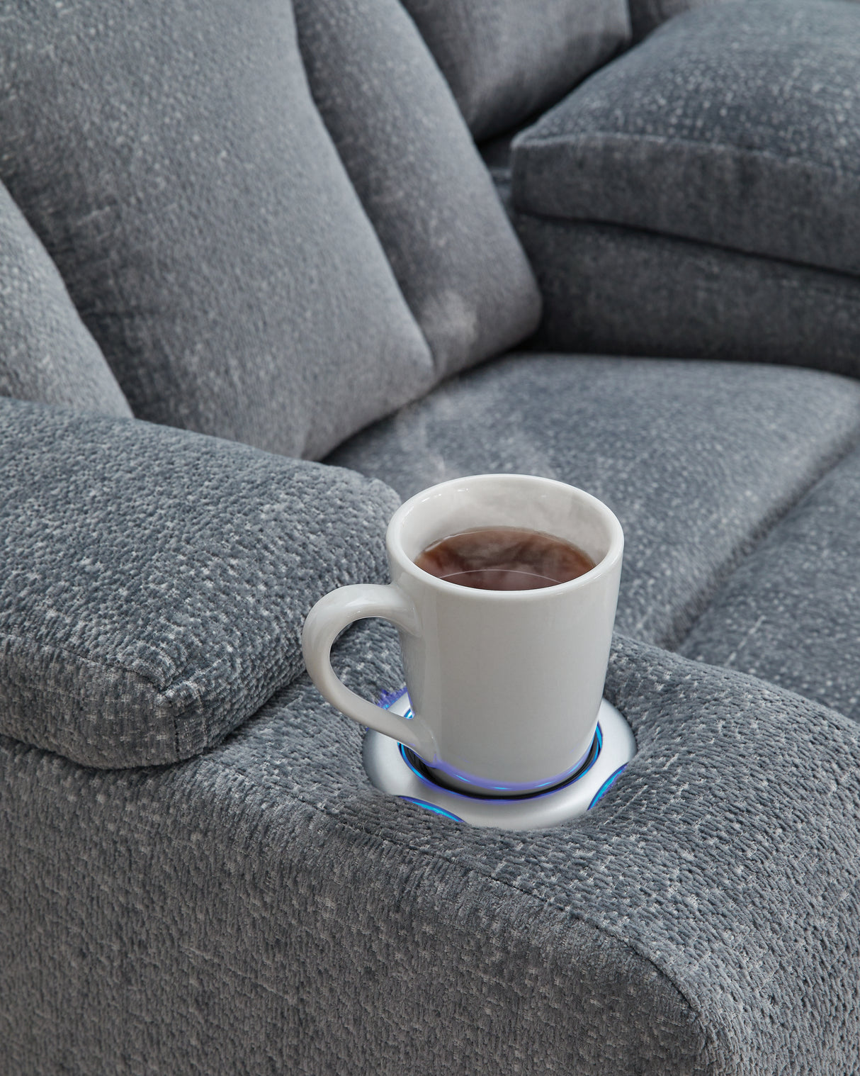 Studio Cave 2-Piece Sofa and Loveseat (Power Reclining Sofa, Power Reclining Loveseat with Console)