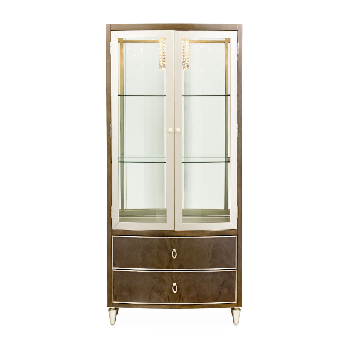 Villa Cherie - Display Cabinet - Hazelnut