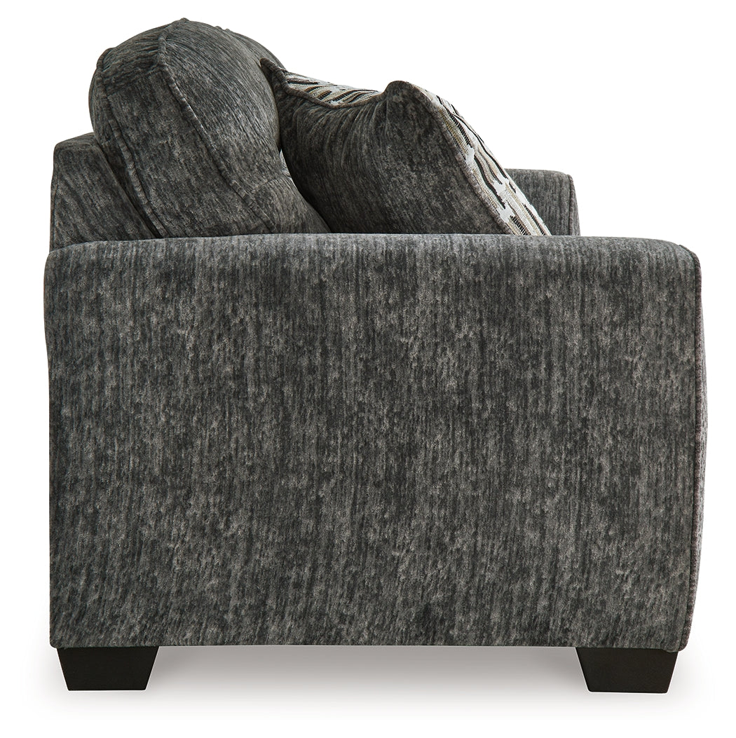 Lonoke Sofa (Color: Gunmetal)