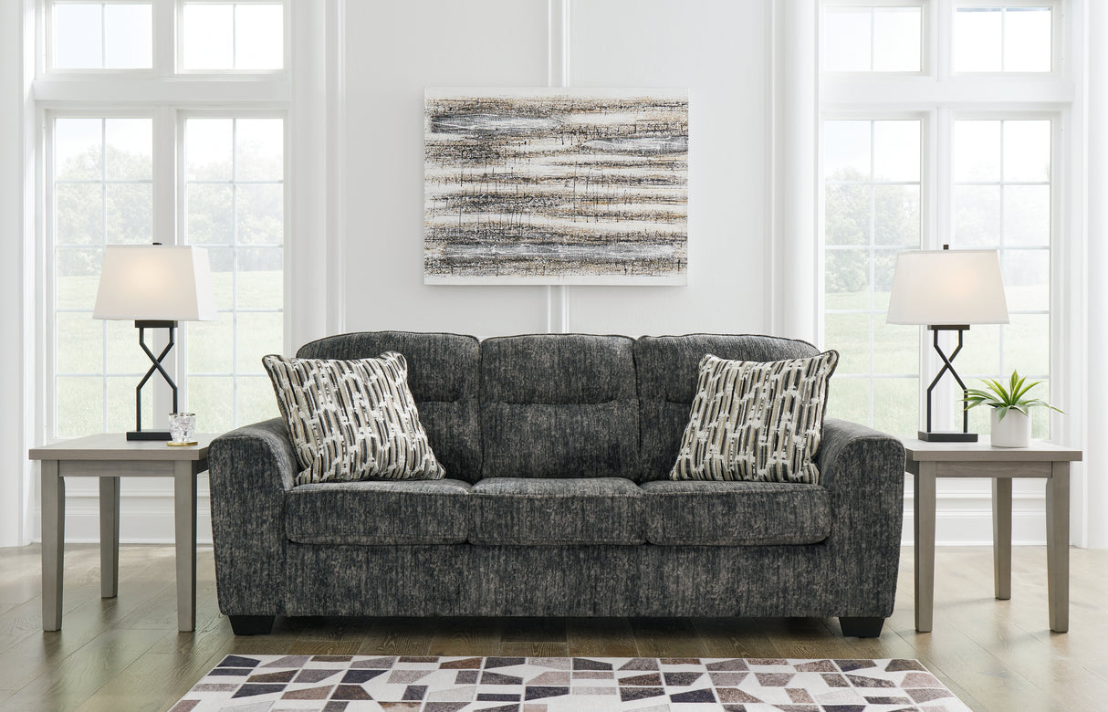 Lonoke Sofa (Color: Gunmetal)