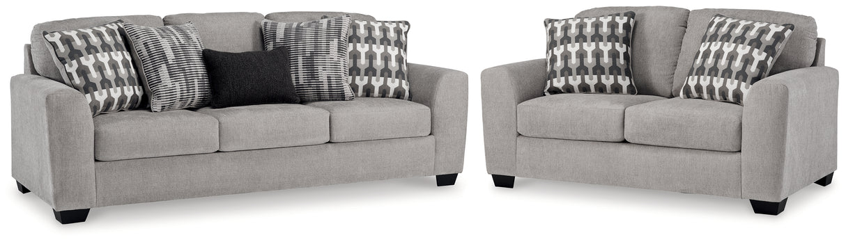 Avenal Park Sofa and Loveseat