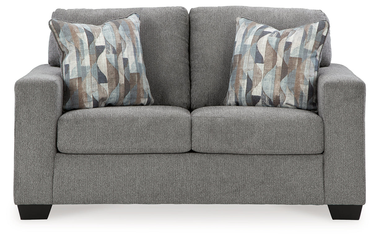 Deltona Loveseat (Color: Graphite)