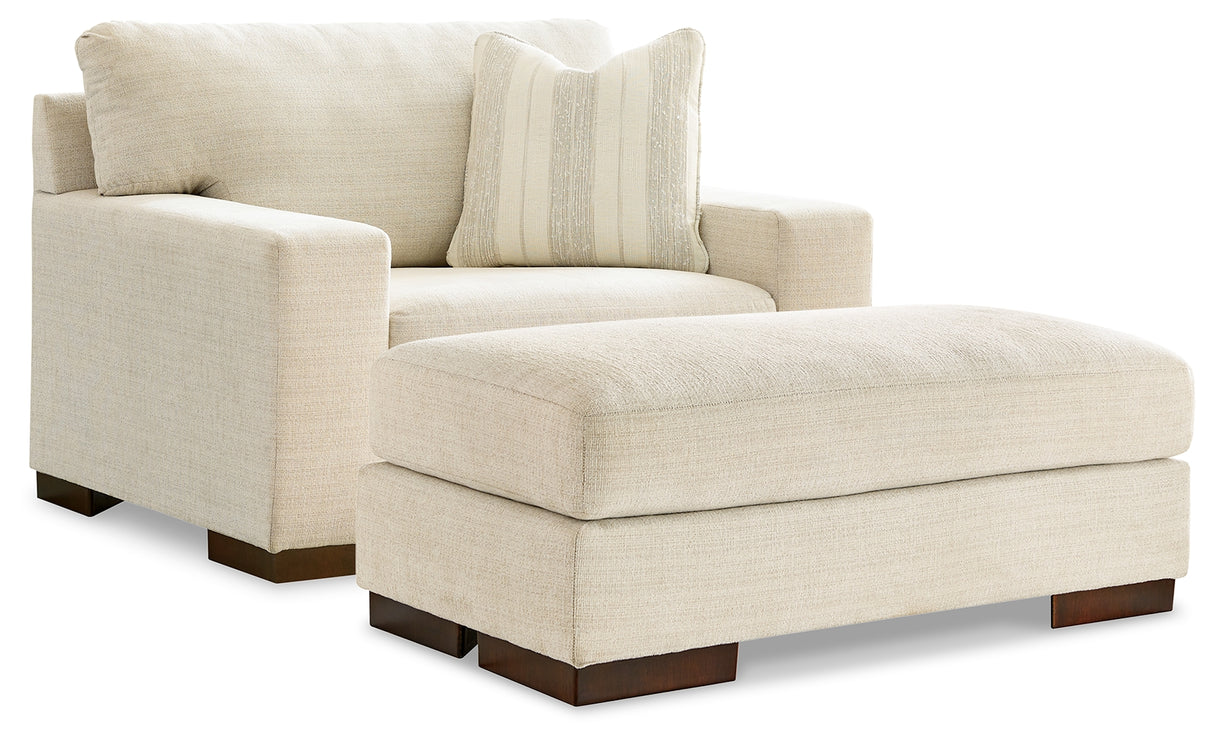 Maggie 4-Piece Sofa, Loveseat, Chair and Ottoman (Sofa, Loveseat, Oversized Chair, Ottoman)