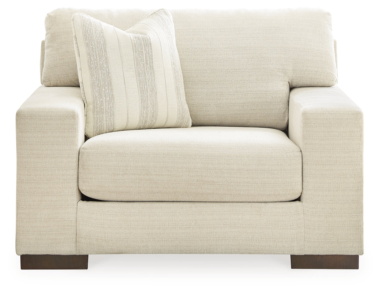 Maggie Oversized Chair (Color: Birch)