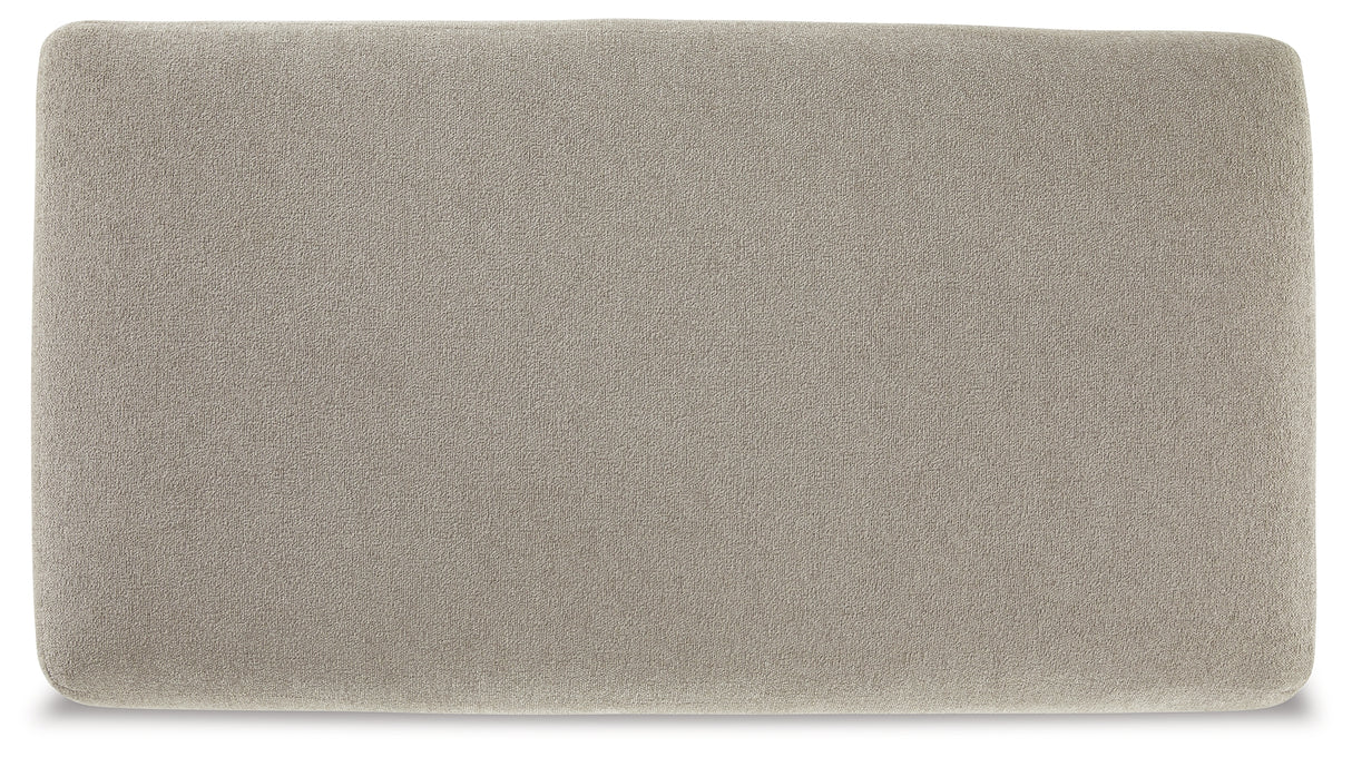 Maggie Ottoman (Color: Flax)