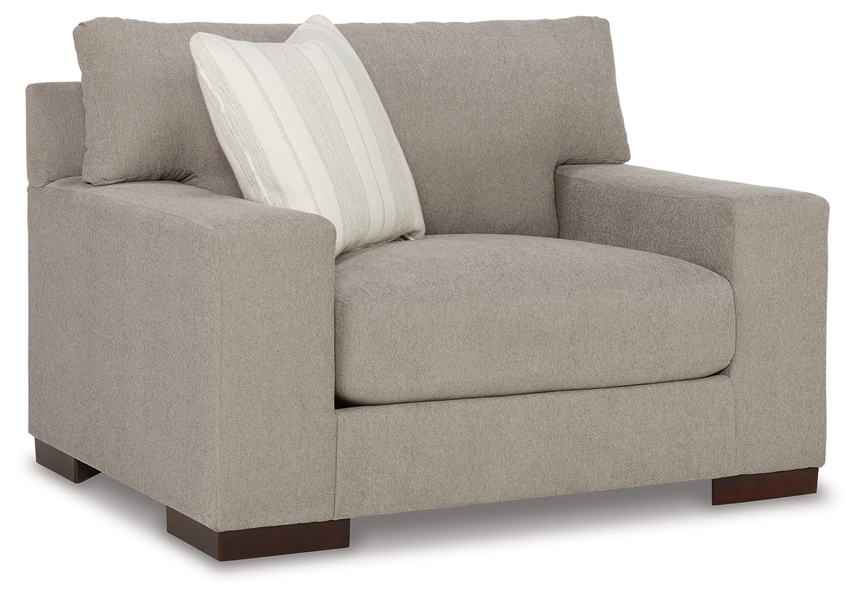 Maggie 4-Piece Sofa, Loveseat, Chair and Ottoman (Sofa, Loveseat, Oversized Chair, Ottoman)