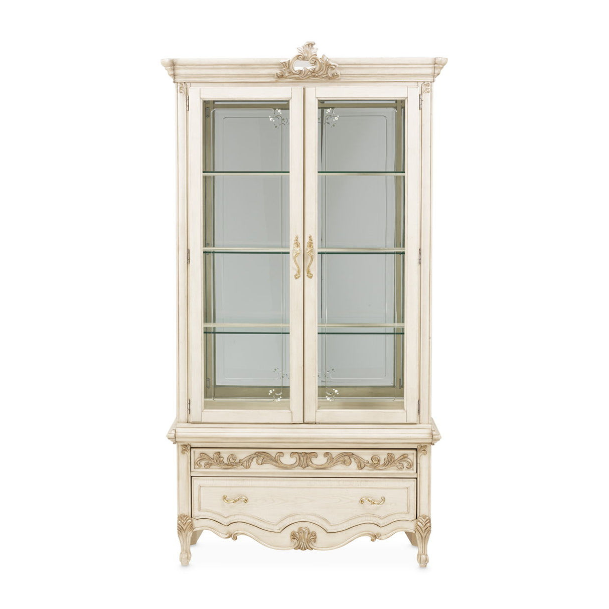 Platine de Royale - Curio Cabinet - Champagne