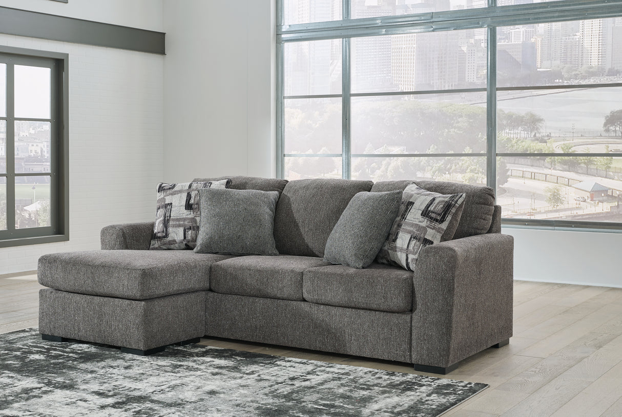 Gardiner 2-Piece Sofa Chaise with Ottoman (Sofa Chaise, Ottoman)