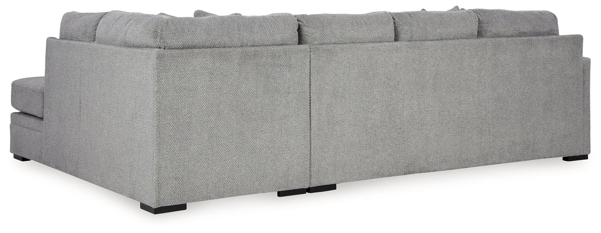 Casselbury 3-Piece Sectional with Ottoman (Left-Arm Facing Sofa Chaise, Right-Arm Facing Corner Chaise, Ottoman With Storage)