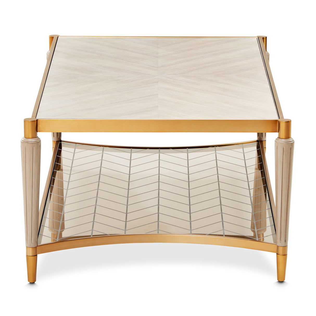 St. Charles - Rectangular Cocktail Table - Dove Gray