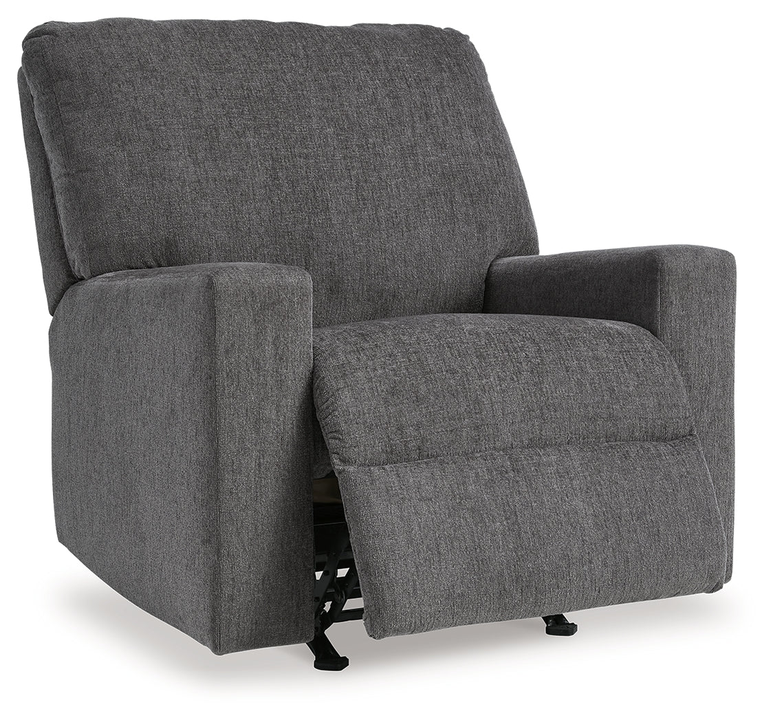 Rannis Recliner (Color: Pewter)
