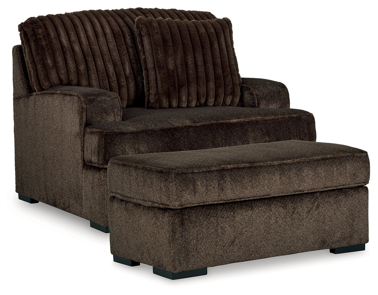 Aylesworth Oversized Chair and Ottoman
