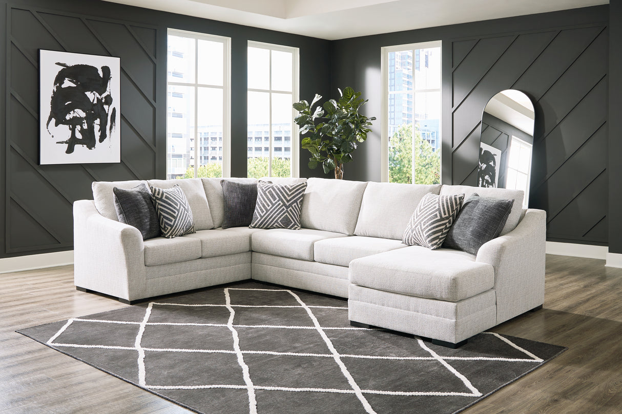 Koralynn 3-Piece Sectional with Chaise (Sectional Orientation: Right Arm Facing)