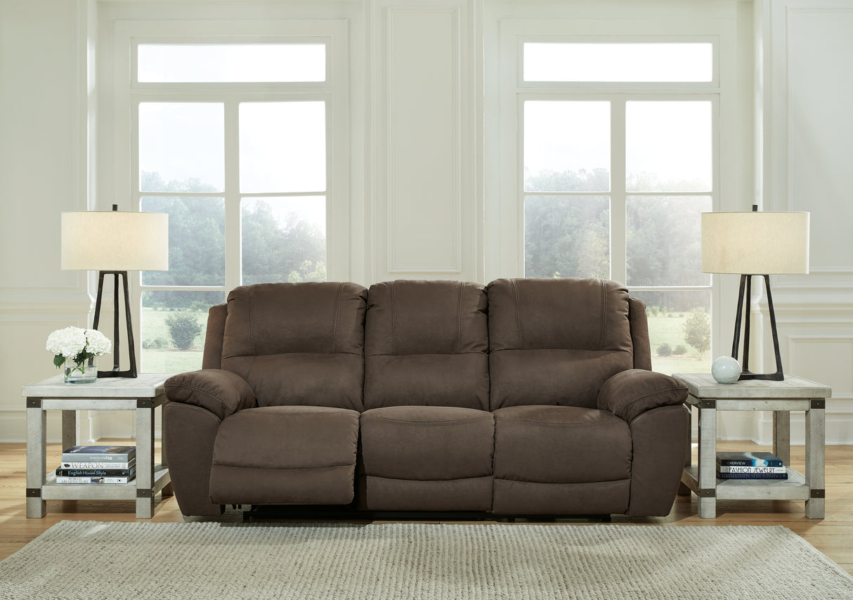 Next-Gen Gaucho Reclining Sofa (Color: Espresso)