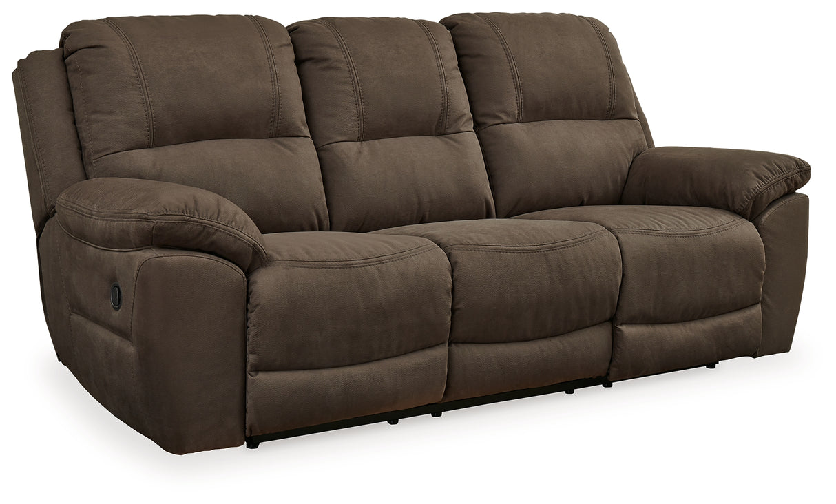 Next-Gen Gaucho Reclining Sofa (Color: Espresso)