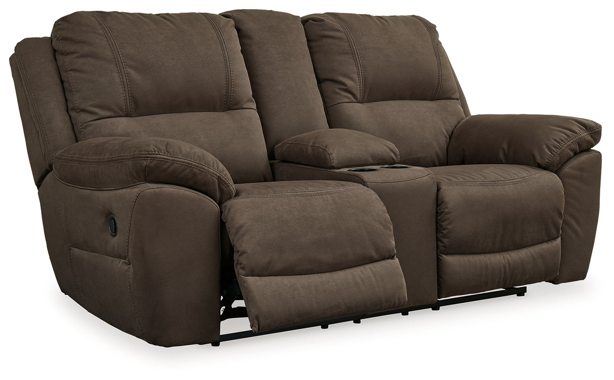 Next-Gen Gaucho 2-Piece Sofa and Loveseat (Reclining Sofa, Reclining Loveseat with Console)