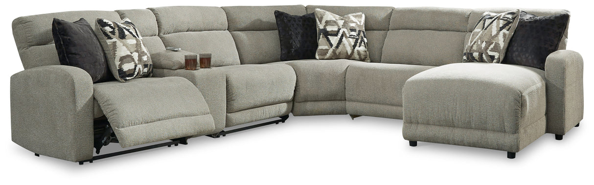 Colleyville 6-Piece Power Reclining Sectional with Chaise (Sectional Orientation: Right Arm Facing)