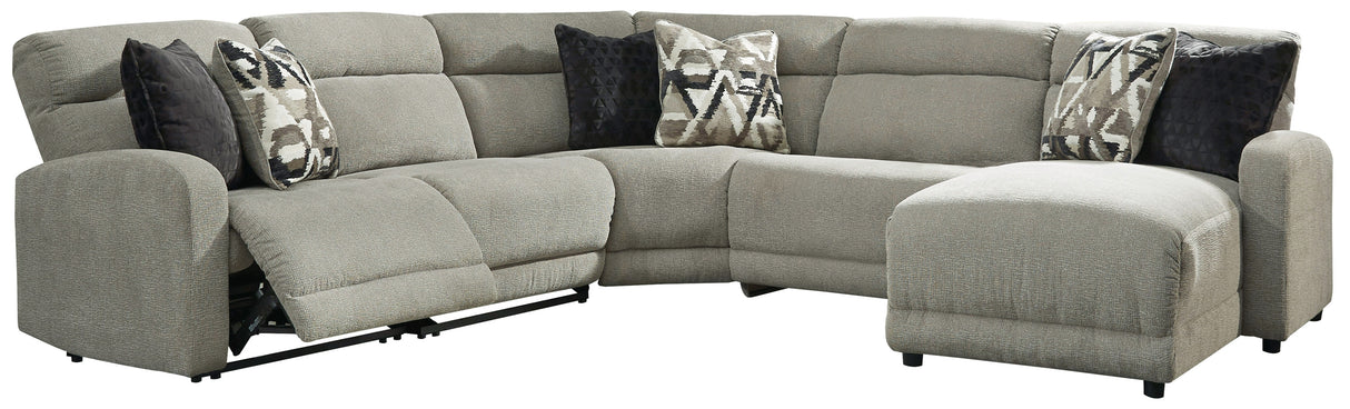 Colleyville 5-Piece Power Reclining Sectional (Configuration: 5-Piece (Colleyville Armless Power Recliner, Colleyville Armless Chair, Colleyville Left-Arm Facing Power Recliner, Colleyville Right-Arm Facing Power Recliner, Colleyville Wedge))