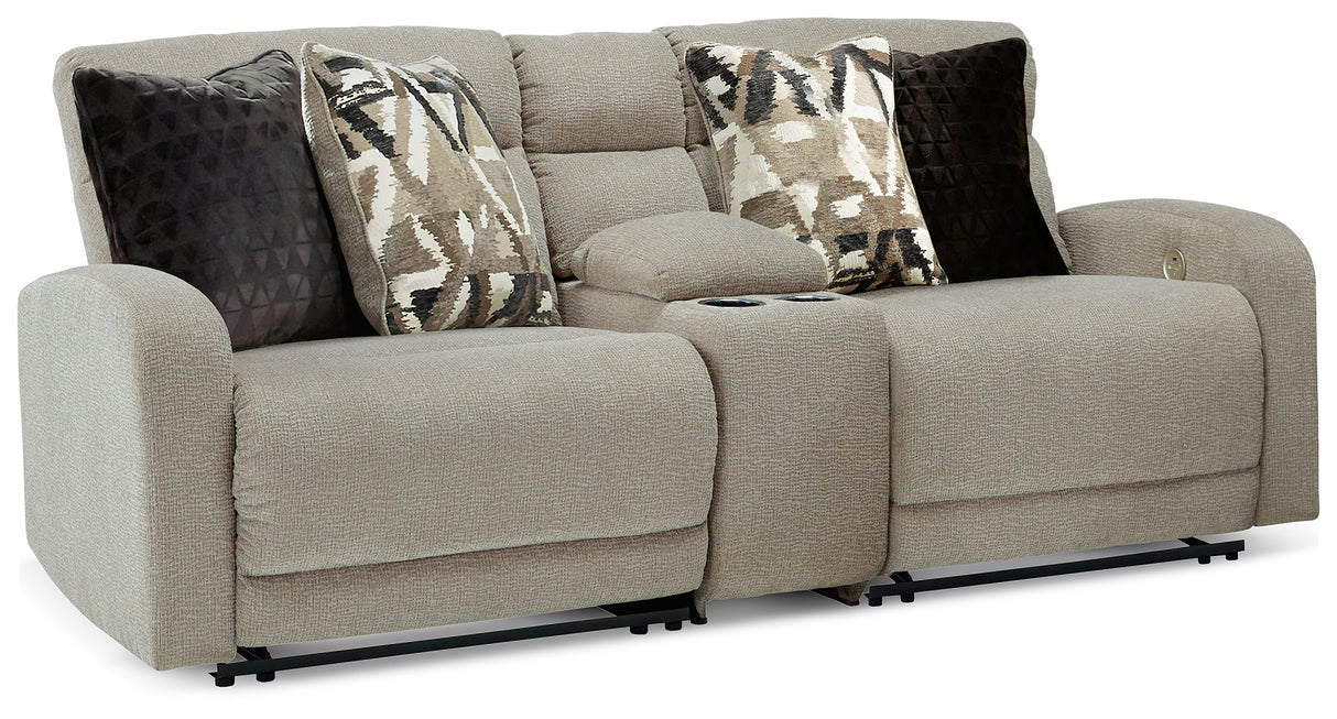 Colleyville 5-Piece Power Reclining Sectional (Configuration: 3-Piece (Colleyville Console with Storage, Colleyville Left-Arm Facing Power Recliner, Colleyville Right-Arm Facing Power Recliner))