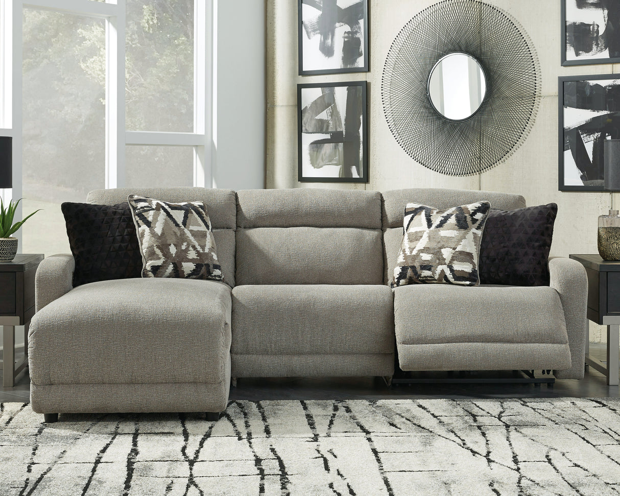 Colleyville 3-Piece Power Reclining Sectional with Chaise (Sectional Orientation: Left Arm Facing)