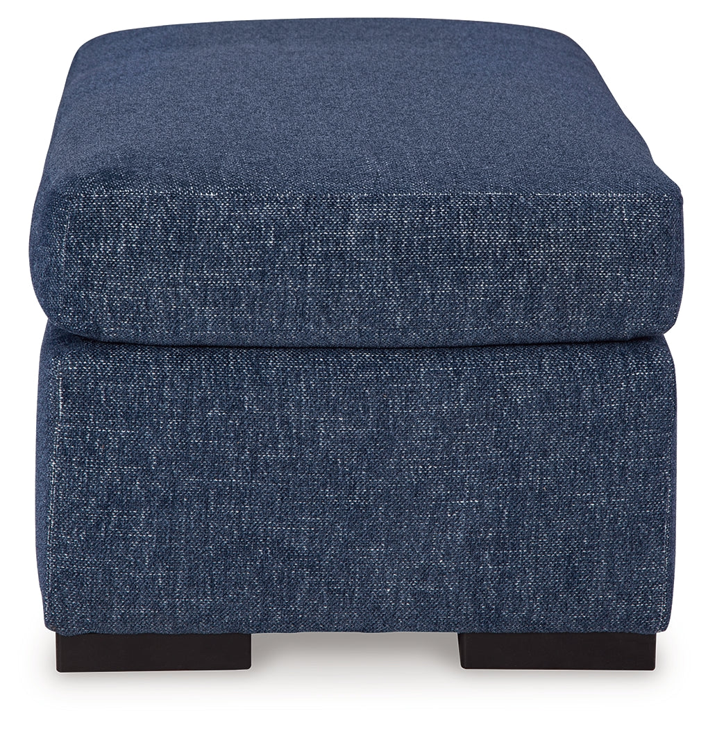 Evansley Ottoman (Color: Navy)