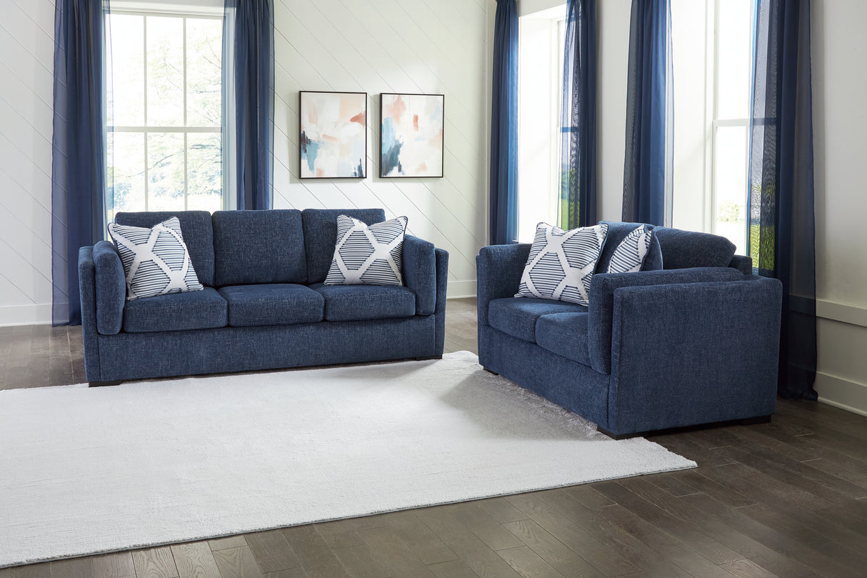 Evansley 2-Piece Sofa and Loveseat (Sofa, Loveseat)