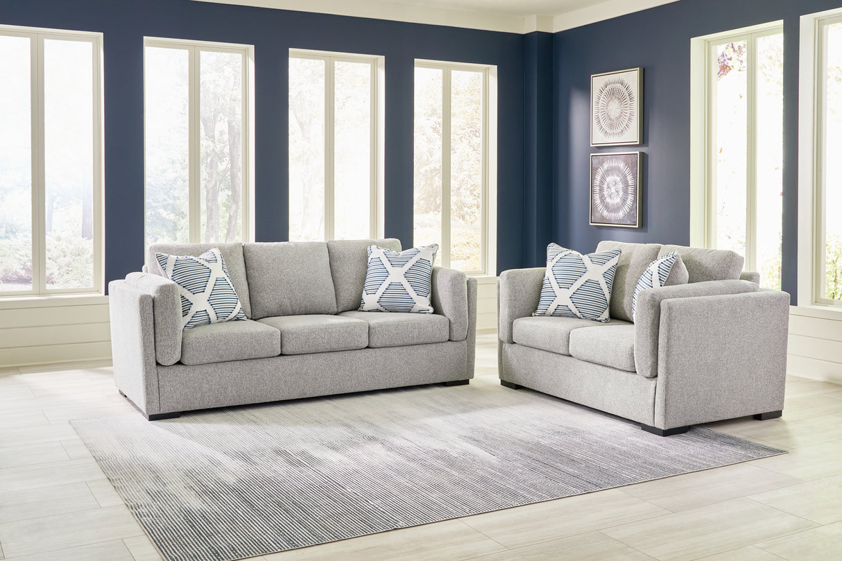 Evansley 2-Piece Sofa and Loveseat (Sofa, Loveseat)
