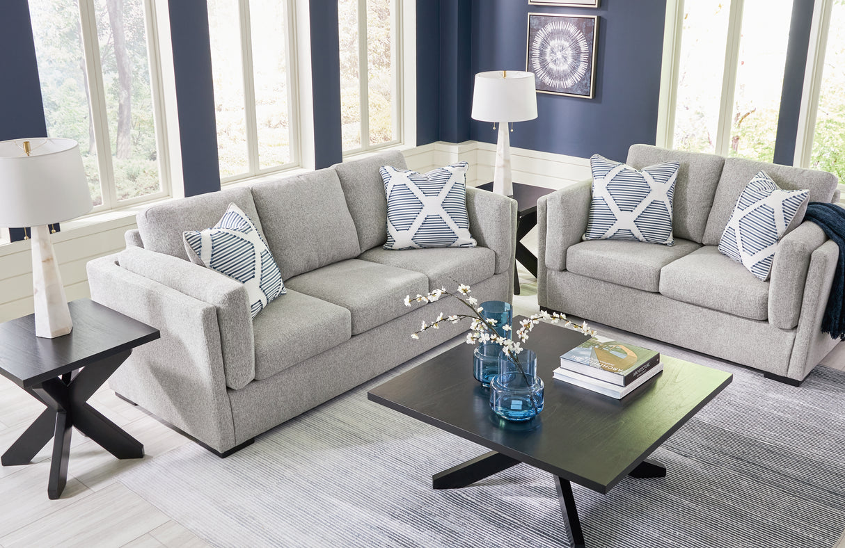 Evansley 2-Piece Sofa and Loveseat (Sofa, Loveseat)