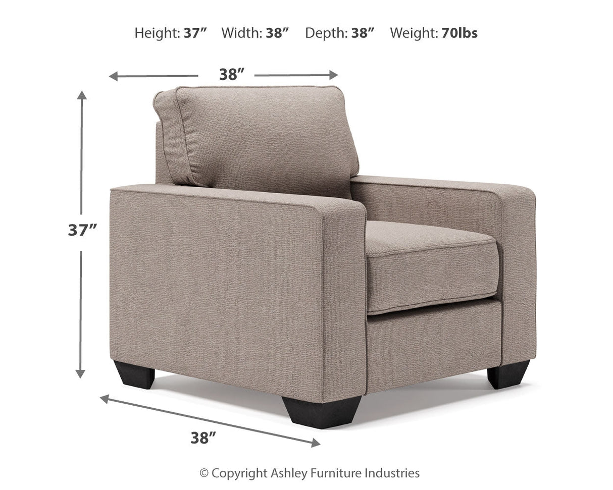 Greaves Sofa Chaise and Chair