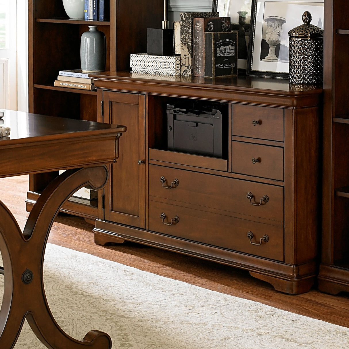 Brookview - Credenza - Dark Brown